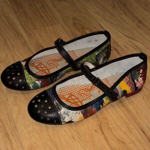 Artistic Multicolor Women's Flats